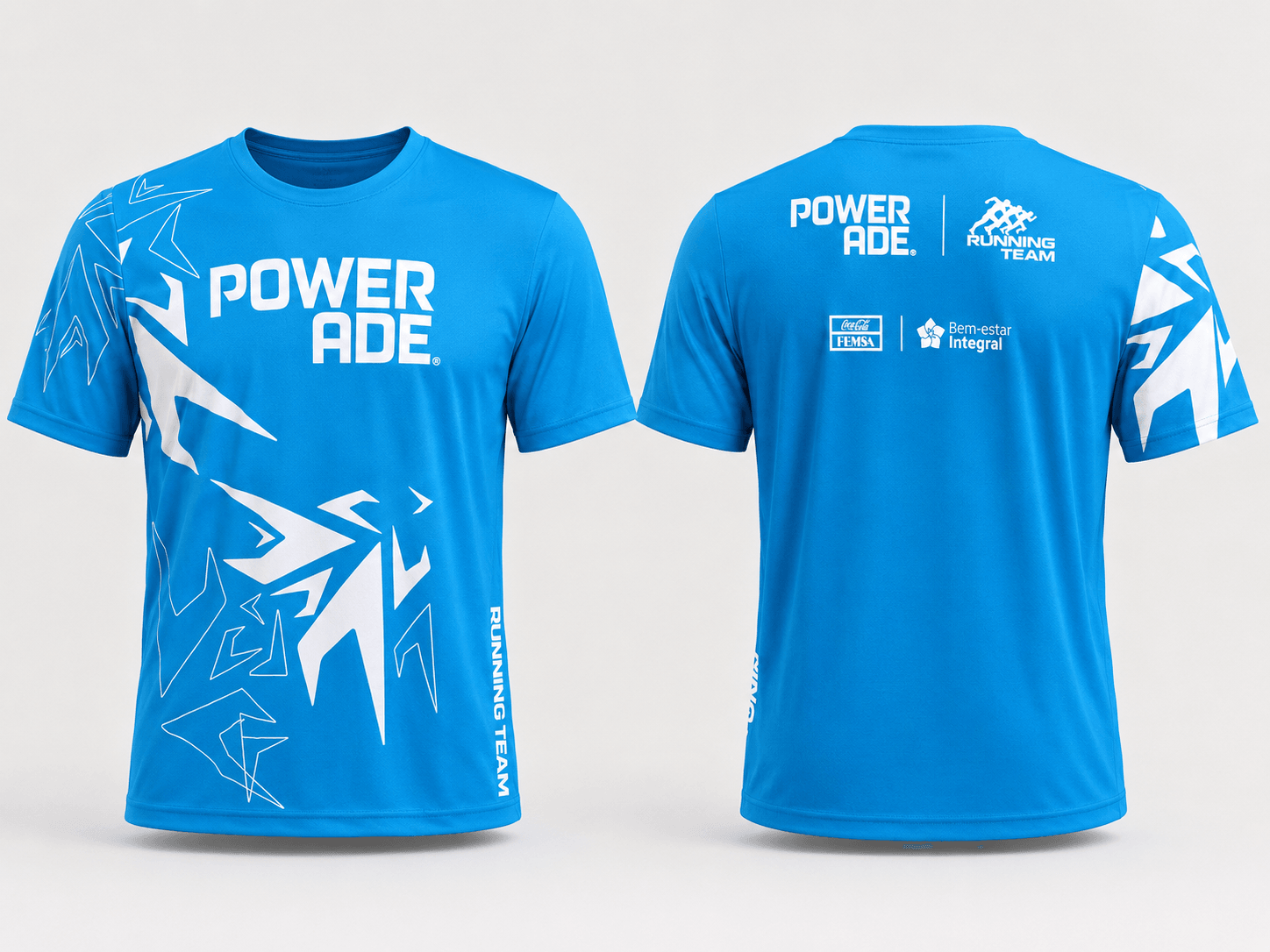 Camiseta em poliamida crepe
