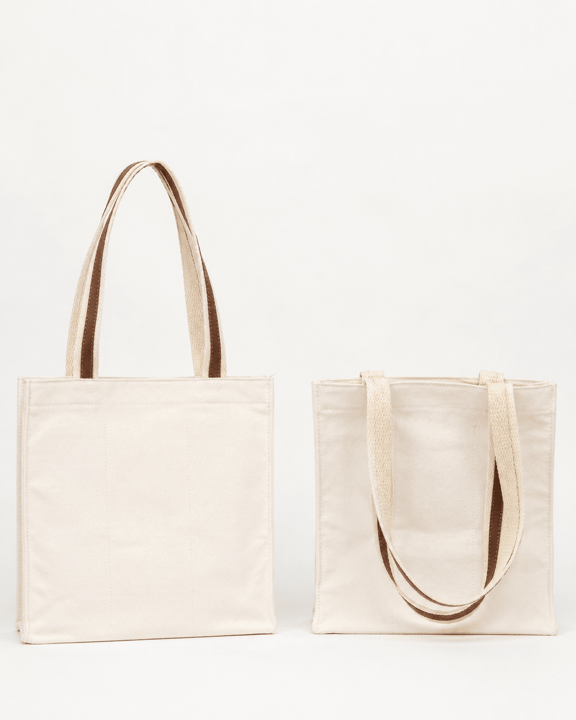 Ecobag porta-vinho em algodão cru